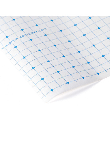 Rouleau de papier quadrillé à décalquer pour patrons - 100 cm x 10 mètres