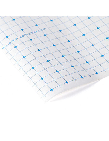 Rouleau de papier quadrillé à décalquer pour patrons - 100 cm x 10 mètres