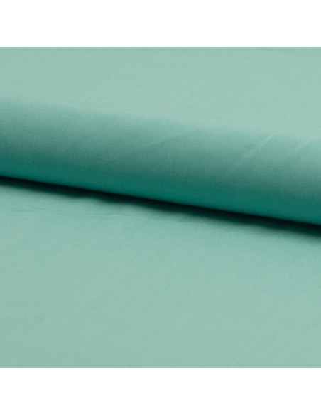 Tissu popeline de viscose - Vert menthe