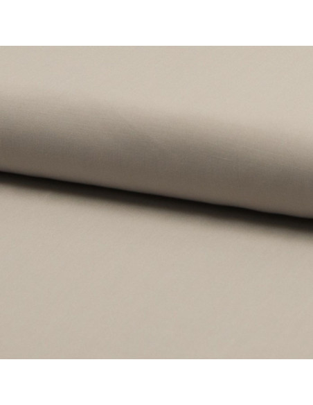 Tissu popeline de viscose - Sable