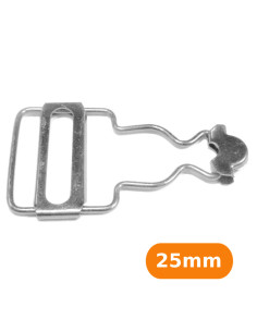 Boucle salopette - Argent 2