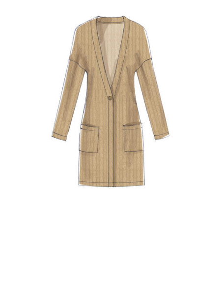Patron de gilets et cardigans - McCall's 7476