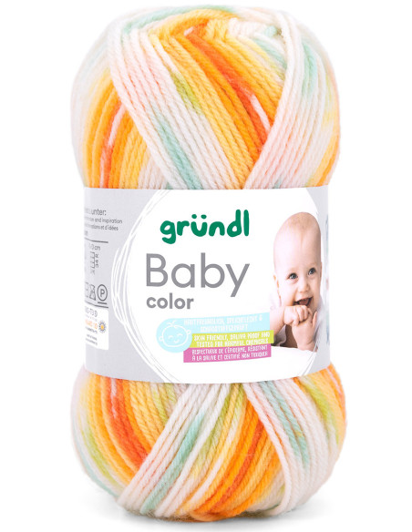 Fil layette Baby color Gründl