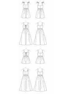 Patron de robes, barboteuse et combinaison - McCall's 7778 2
