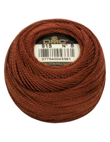 Pelote coton perlé DMC n° 8