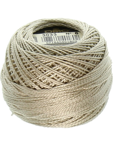 Pelote coton perlé DMC n° 8