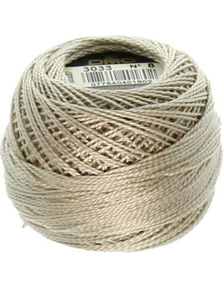 Pelote coton perlé DMC n° 8