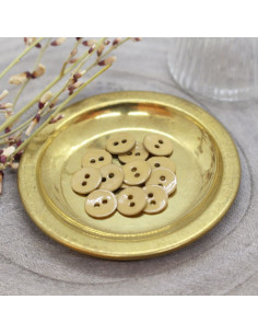 Bouton Glossy - Mustard 2