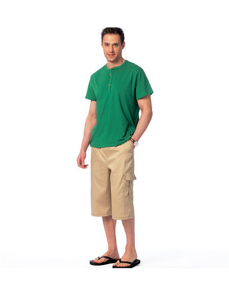 Patron de débardeurs, t-shirts et short - McCall's 6973