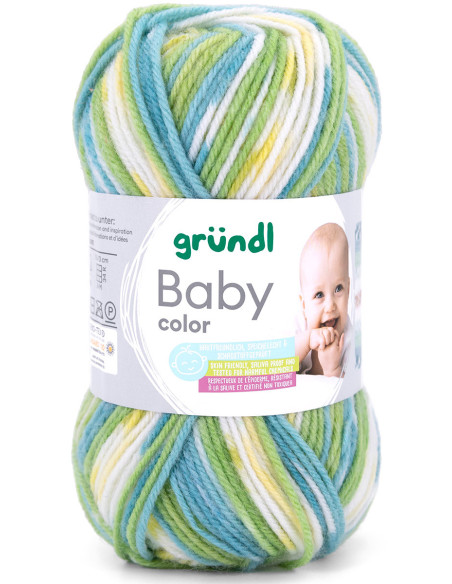 Fil layette Baby color Gründl