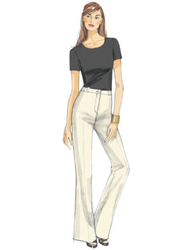 Patron de pantalon - Vogue 9181