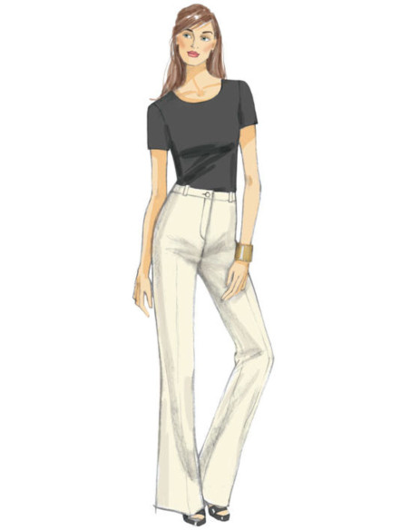 Patron de pantalon - Vogue 9181
