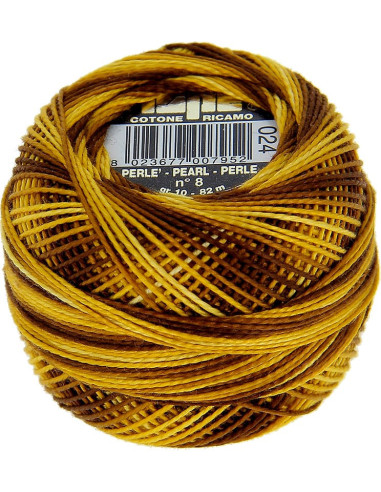 Coton perlé Ispe n° 8 chiné