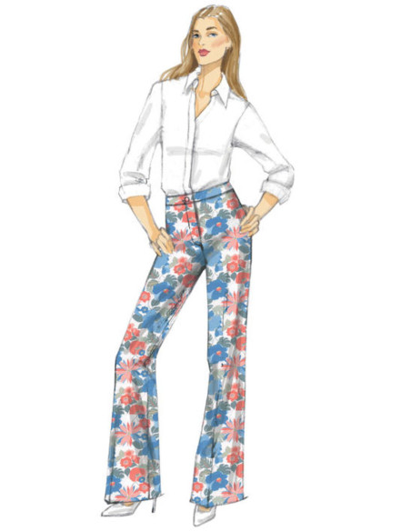 Patron de pantalon - Vogue 9181