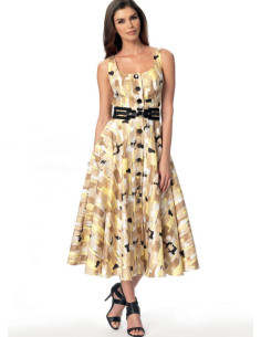 Patron de robe - Vogue 9182