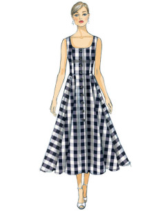 Patron de robe - Vogue 9182 2