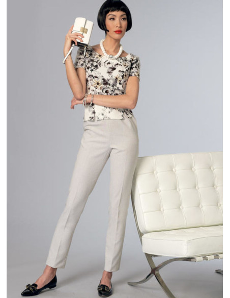 Patron de short et pantalon - Vogue 9189