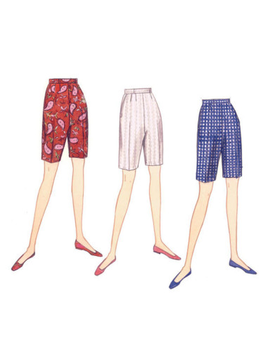 Patron de short et pantalon - Vogue 9189