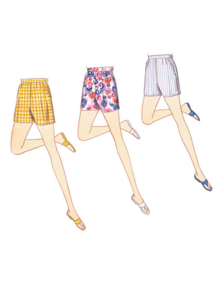 Patron de short et pantalon - Vogue 9189