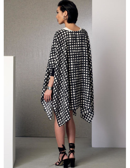 Patron de poncho, haut, short et pantalon - Vogue 9191