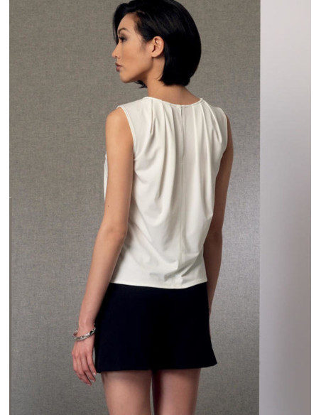 Patron de poncho, haut, short et pantalon - Vogue 9191
