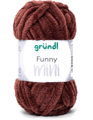 Fil chenille Funny Mini Gründl