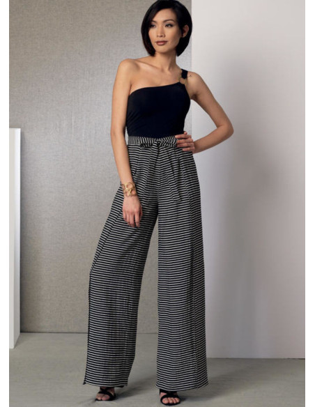 Patron de poncho, haut, short et pantalon - Vogue 9191