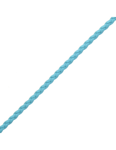 Tresse simili bleu ciel