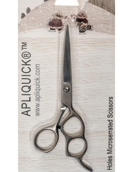 Ciseaux microdentés Apliquick ® 3 trous