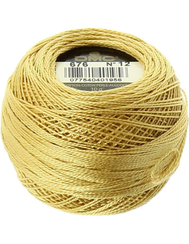 Pelote coton perlé DMC n° 12