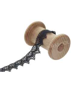 Dentelle Rio - Gris anthracite