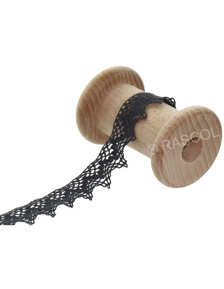 Dentelle Rio - Gris anthracite