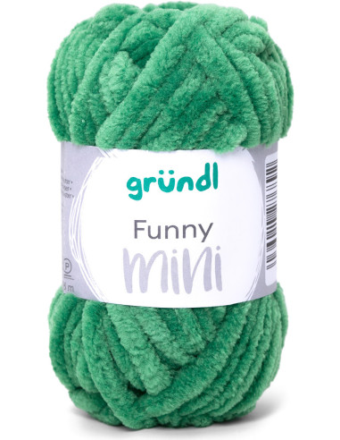 Fil chenille Funny Mini Gründl