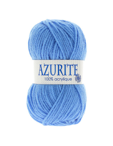 Sachet de 10 pelotes de fils à tricoter Azurite