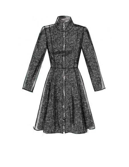 Patron de manteaux et ceinture - McCall's 7848