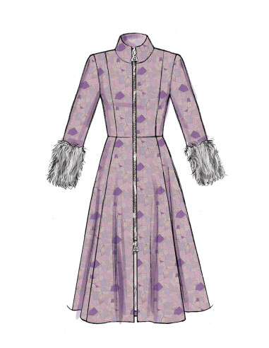 Patron de manteaux et ceinture - McCall's 7848