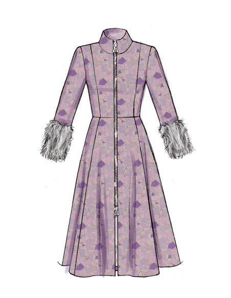 Patron de manteaux et ceinture - McCall's 7848