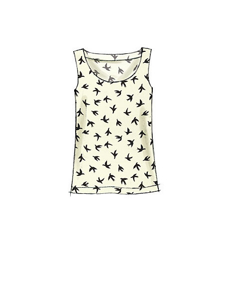 Patron de hauts - McCall's 7322