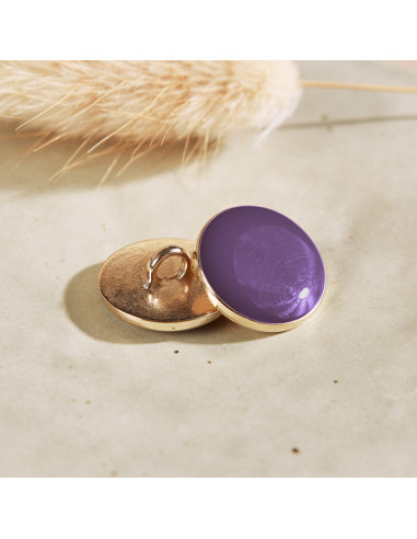 Bouton Dotty - Majestic Purple