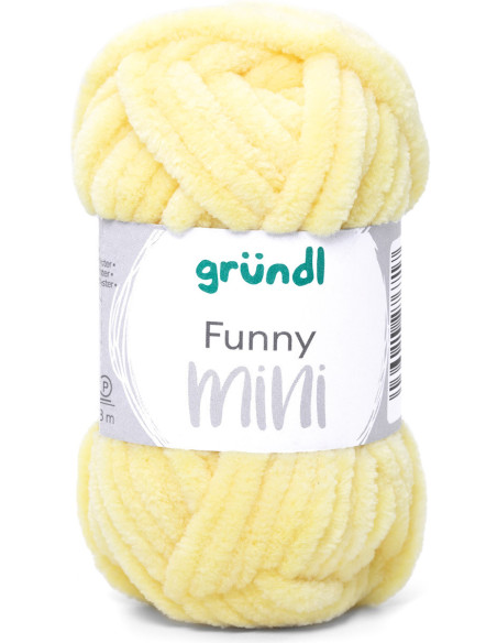 Fil chenille Funny Mini Gründl