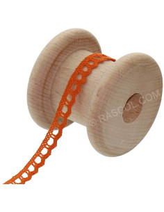 Dentelle coton Basic - Orange
