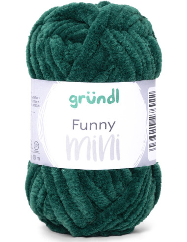 Fil chenille Funny Mini Gründl
