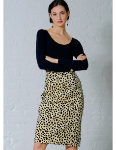 Patron de jupes et ceinture - McCall's 8004