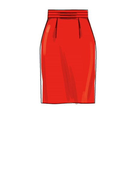 Patron de jupes et ceinture - McCall's 8004