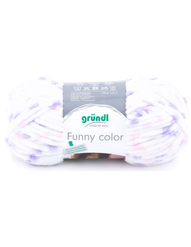 Fil chenille Funny Color Gründl
