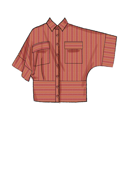 Patron de hauts - McCall's 8001