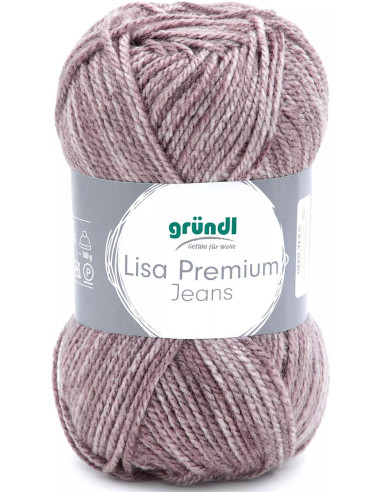 Fil à tricoter Lisa Premium Jeans Gründl