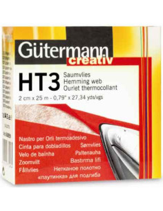 Ourlet thermocollant Gütermann - 2 cm x 25 m