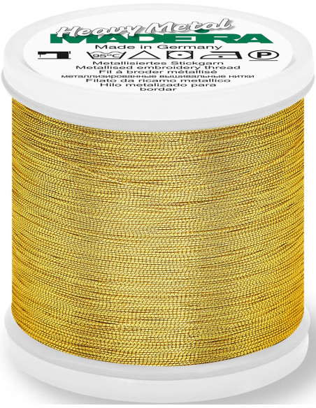 Fil à broder Madeira Metallic Heavy Metal 200 m