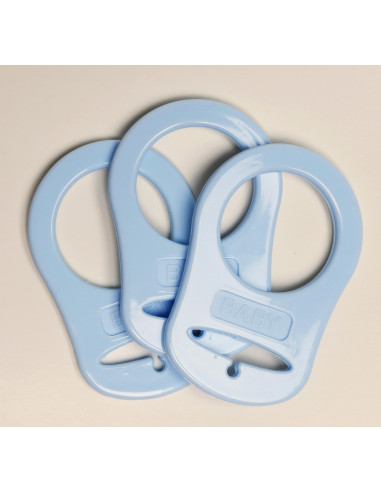 Anneaux clip en silicone pour attache-tétine